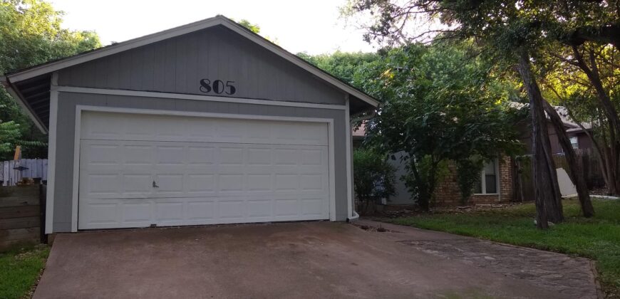 805 Ramble Ln #A – South Austin Duplex